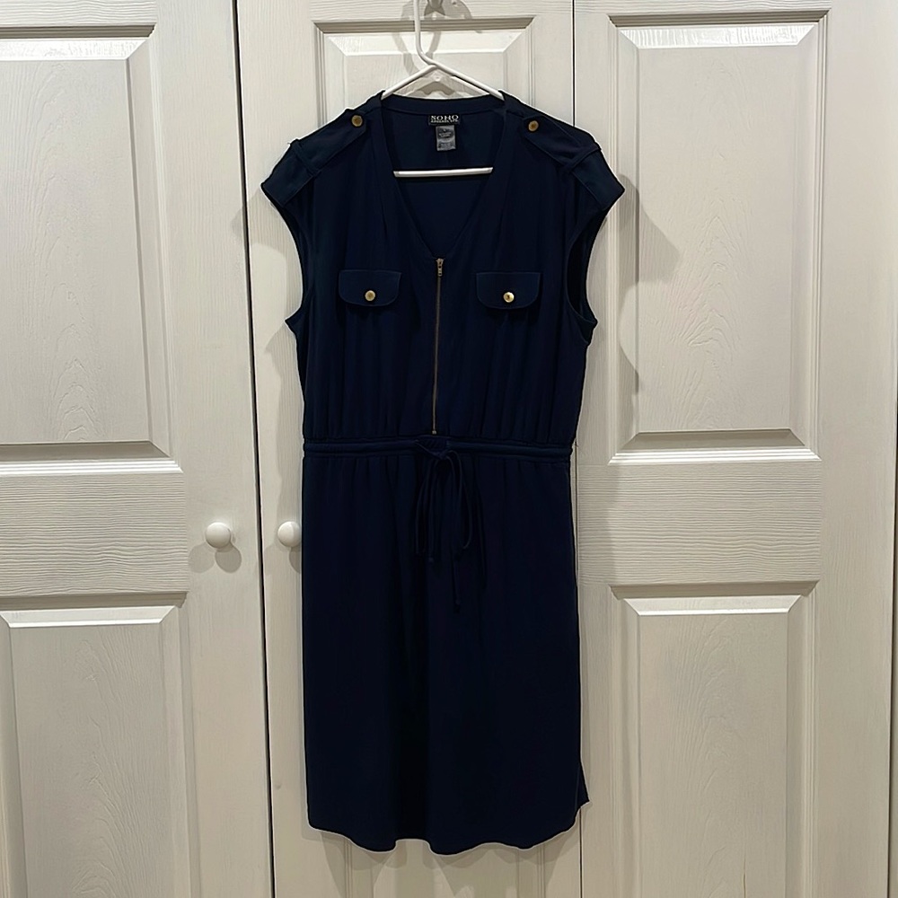 Soho Apparel Ltd. Blue Dress